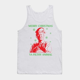 Merry Christmas you filthy animal! Tank Top